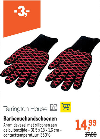 Makro Tarrington House Barbecuehandschoenen aanbieding