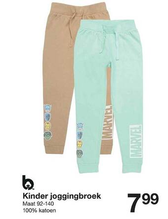 Zeeman Kinder Joggingbroek aanbieding