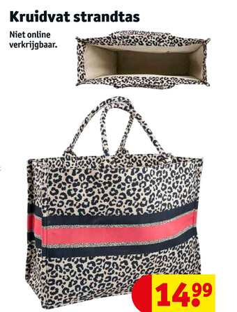 Kruidvat Strandtas