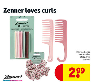 Kruidvat Zenner Loves Curls aanbieding
