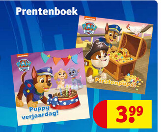 Kruidvat Paw Patrol Prentenboek aanbieding