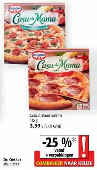 Dr. oetker casa di mama salame