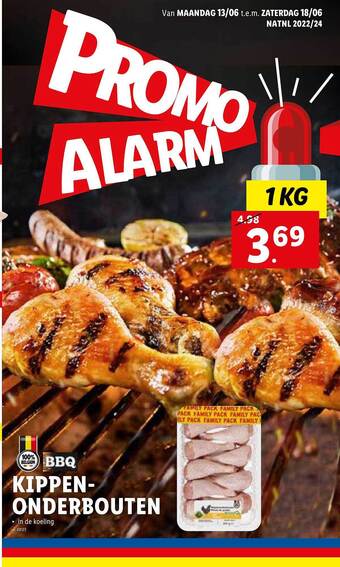 Lidl Kippenonderbouten aanbieding
