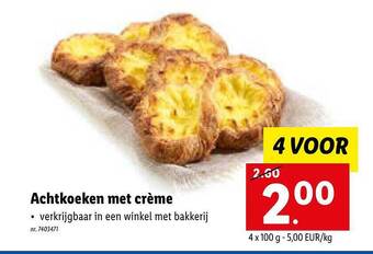Lidl Achtkoeken Met Crème aanbieding