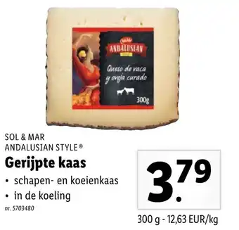 Lidl Gerijpte kaas 300g aanbieding