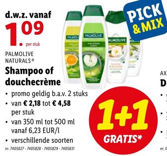 Palmolive naturals shampoo of douchecreme