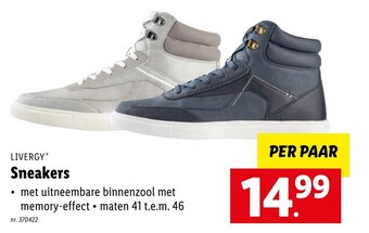 Lidl Livergy sneakers aanbieding