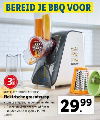 Lidl Elektrische groenterasp aanbieding