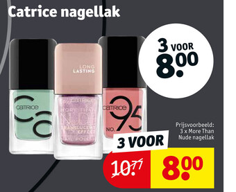 Kruidvat Catrice Nagellak aanbieding