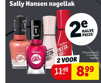 Kruidvat Sally Hansen Nagellak aanbieding