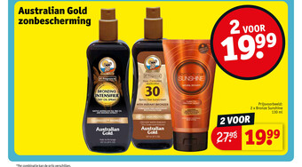 Kruidvat Australian Gold Zonbescherming aanbieding