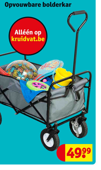 Opvouwbare Bolderkar