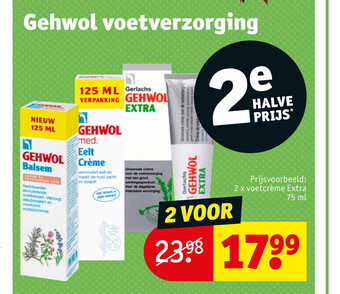 Kruidvat Gehwol Voetverzorging aanbieding