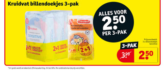 Kruidvat Kruidvat Billendoekjes 3-Pak aanbieding