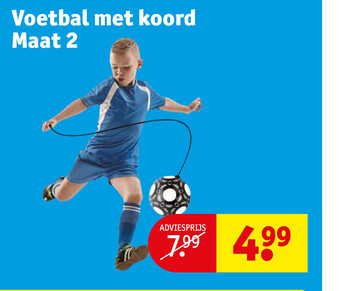Voetbal met Koord Maat 2