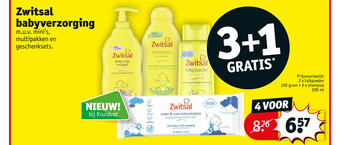 Kruidvat Zwitsal Babyverzorging aanbieding