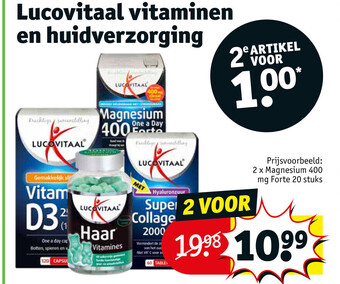 Kruidvat Lucovitaal Vitaminen en Huidverzorging aanbieding