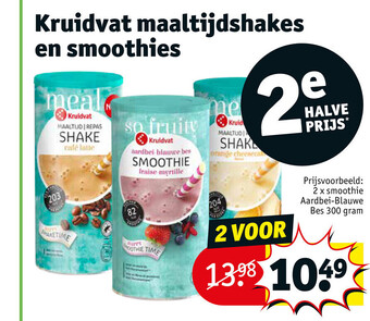 Kruidvat Maaltijdshakes en Smoothies