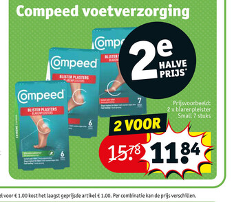 Kruidvat Compeed Voetverzorging aanbieding