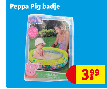 Kruidvat Peppa Pig Badje aanbieding