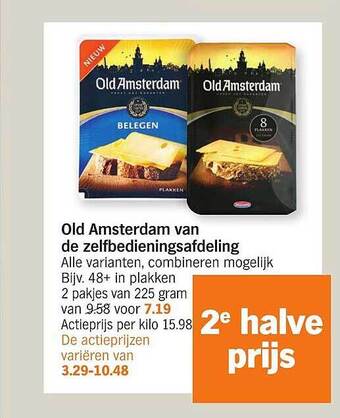 Albert Heijn Old Amsterdam Van De Zelfbedieningsafdeling aanbieding