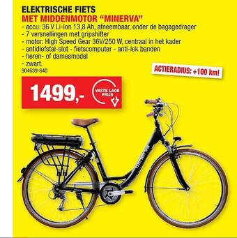 Hubo Elektrische Fiets Met Middenmotor aanbieding