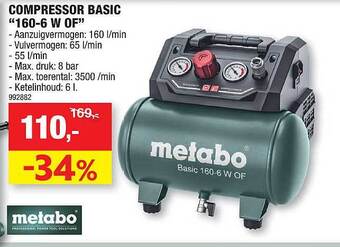 Hubo Compressor Basic aanbieding