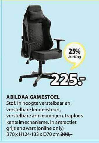 Jysk Abildaa Gamestoel aanbieding
