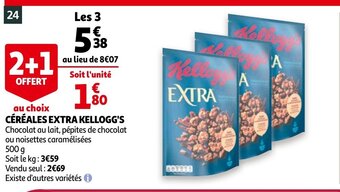 Auchan Céréales Extra Kellogg's aanbieding
