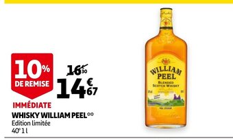 Auchan Whisky William Peel aanbieding