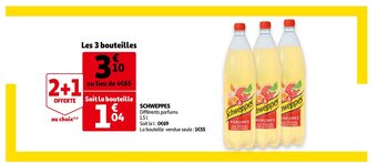 Auchan Schweppes aanbieding