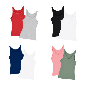 ALDI Topje voor dames, 2 st. aanbieding
