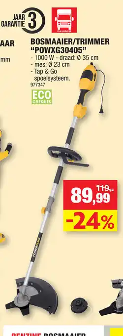 Hubo Powerplus Bosmaaier/Trimmer "POWXG30405" aanbieding
