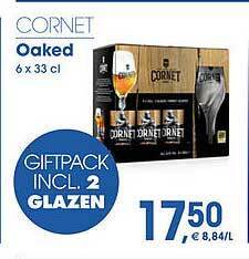 Prik en Tik Cornet Oaked aanbieding