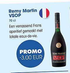 Prik en Tik Remy Martin Vsop aanbieding
