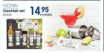 Monin Cocktail Set