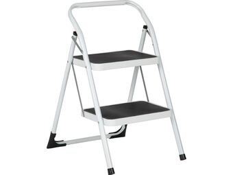 Escalo Big Step trapladder 2 treden wit