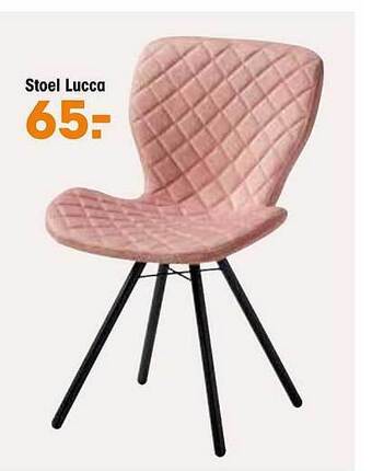Kwantum Stoel Lucca aanbieding