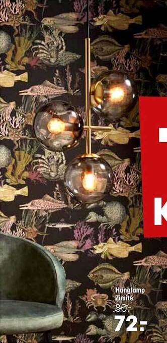 Kwantum Hanglamp Zimite aanbieding