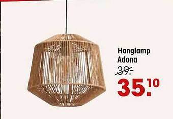 Kwantum Hanglamp Adona aanbieding