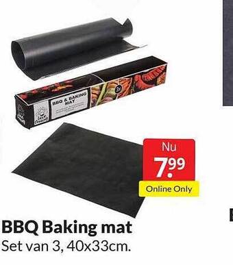Boekenvoordeel Bbq Baking Mat aanbieding