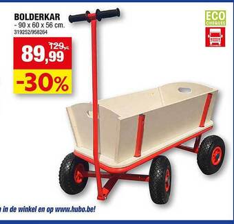 Hubo Bolderkar aanbieding