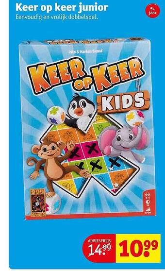 Kruidvat Keer Op Keer Junior aanbieding