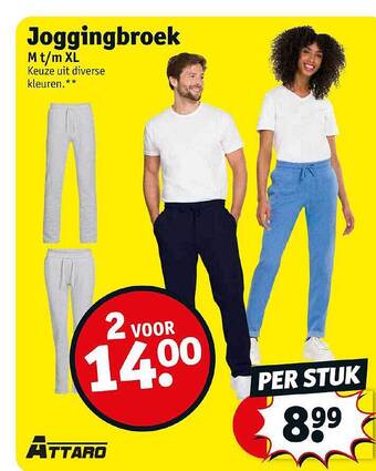 Kruidvat Joggingbroek aanbieding