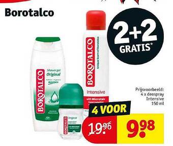 Kruidvat Borotalco aanbieding