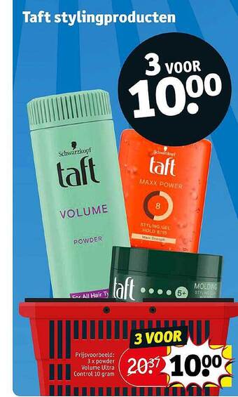 Kruidvat Taft Stylingproducten aanbieding