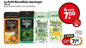 Kruidvat Le Petit Marseillais Douchegel aanbieding