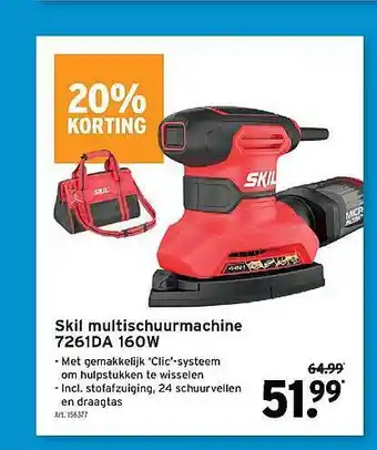 GAMMA Skil Multischuurmachine aanbieding