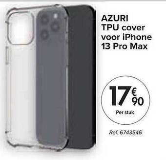 Carrefour Azuri Tpu Cover Voor Iphone 13 Pro Max aanbieding