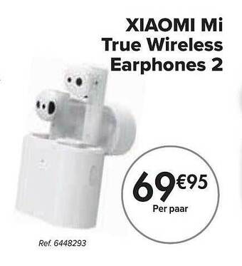 Carrefour Xiaomi Mi True Wireless Earphones 2 aanbieding